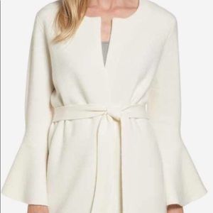 Emerson Rose 100% Cashmere cream cardigan